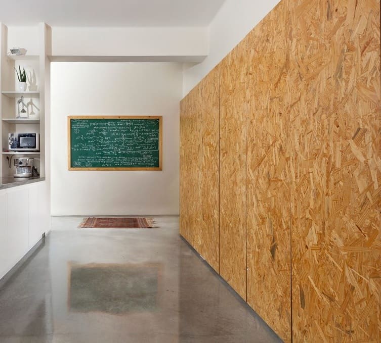 OSB в интерьере фото